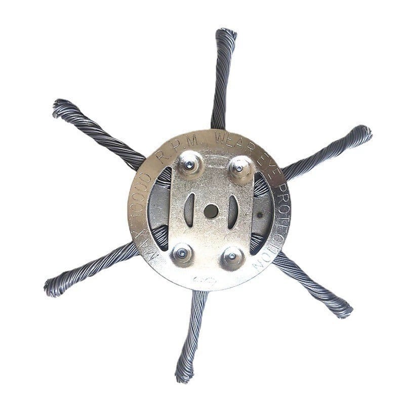 🔥Last Day 50% OFF - 🔥Universal Steel Wire Trimmer Head Replacement-Heavy-Duty Weed Brush Cutter