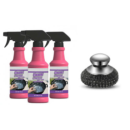 ✨ Ultimate Deep Cleaning Kit: Fast Degreaser Spray & Stainless Steel Brush 🧴