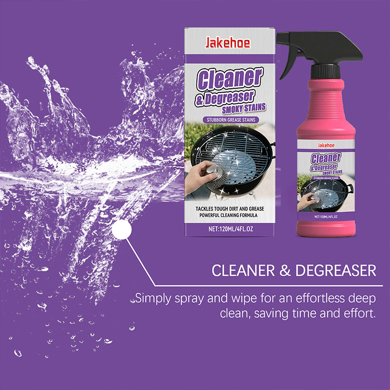✨ Ultimate Deep Cleaning Kit: Fast Degreaser Spray & Stainless Steel Brush 🧴
