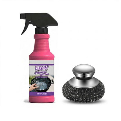 ✨ Ultimate Deep Cleaning Kit: Fast Degreaser Spray & Stainless Steel Brush 🧴