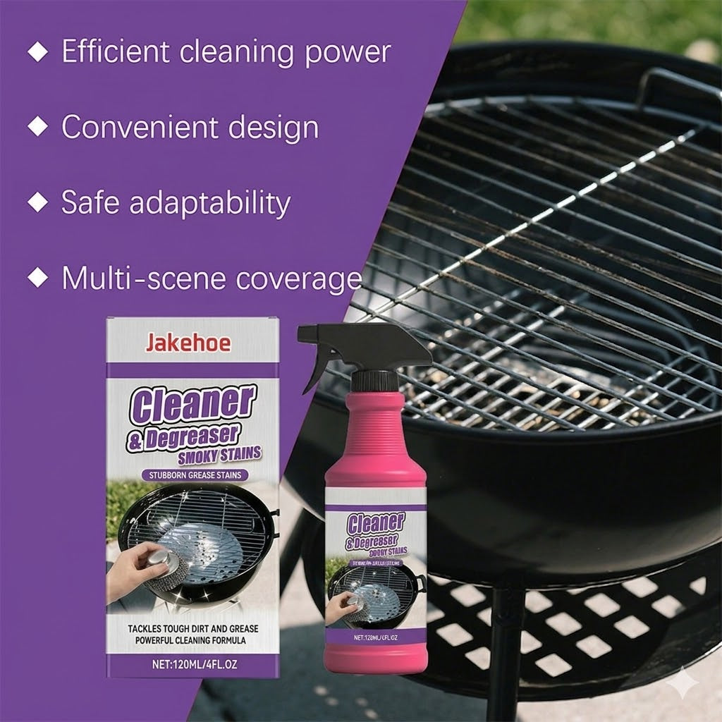 ✨ Ultimate Deep Cleaning Kit: Fast Degreaser Spray & Stainless Steel Brush 🧴