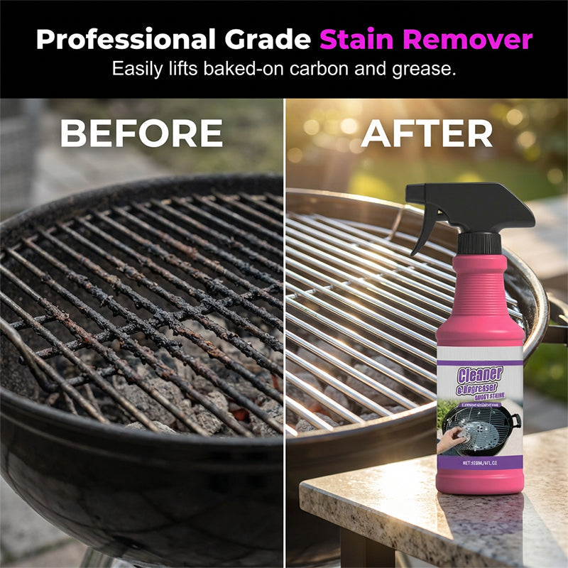 ✨ Ultimate Deep Cleaning Kit: Fast Degreaser Spray & Stainless Steel Brush 🧴