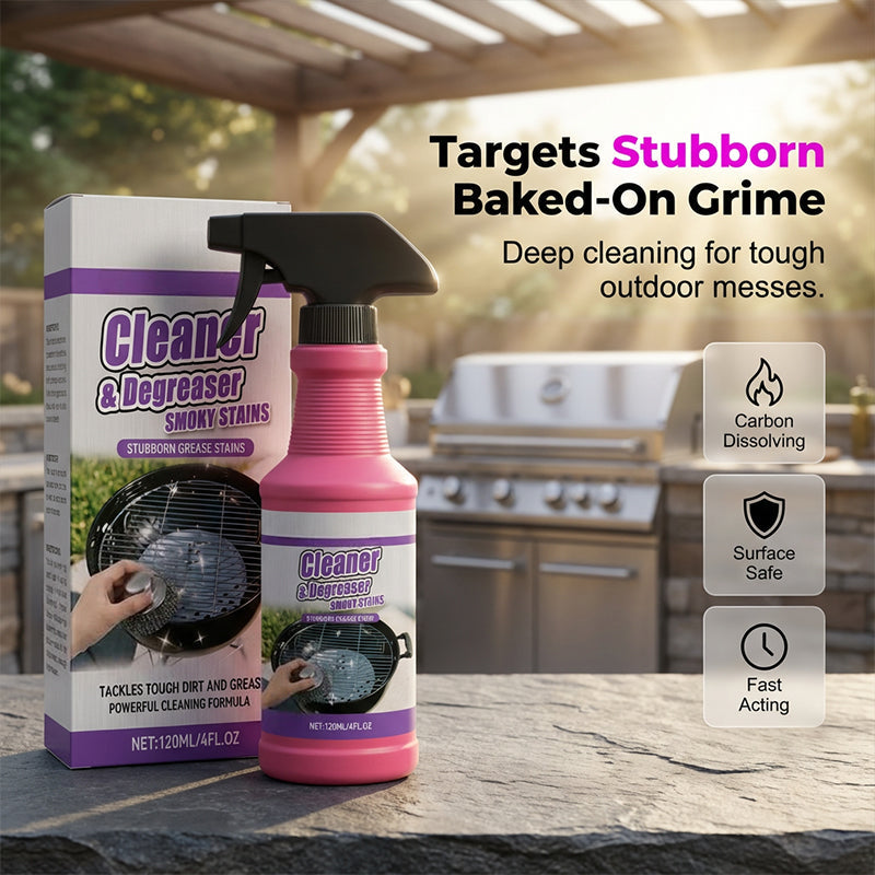 ✨ Ultimate Deep Cleaning Kit: Fast Degreaser Spray & Stainless Steel Brush 🧴