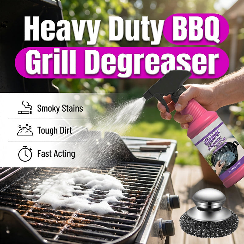✨ Ultimate Deep Cleaning Kit: Fast Degreaser Spray & Stainless Steel Brush 🧴