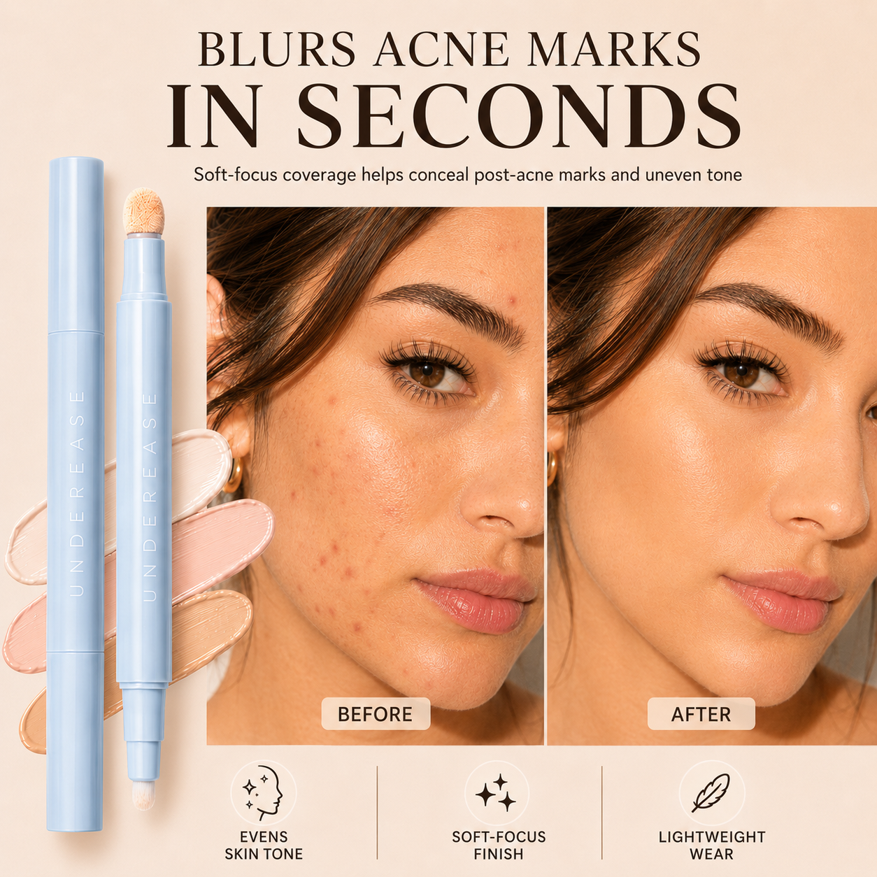 Bright Eyes in Seconds - Conceal Dark Circles Without the Heavy, Cakey Feel