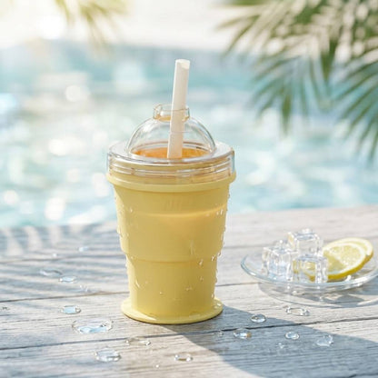 Magic Chill Cup | 2-in-1 Collapsible Ice Maker