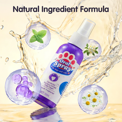 Daily Pet Dental Spray — Safe, Easy, Fresh Breath in Seconds