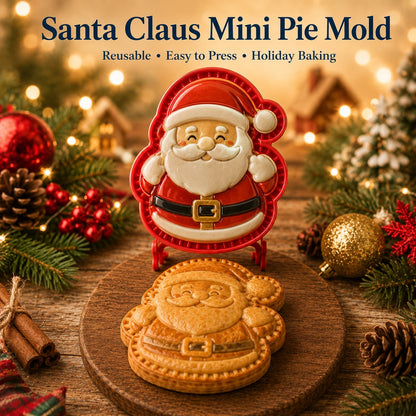 🎄 Christmas Mini Pie Moulds – 8 Festive Embossed Designs-1