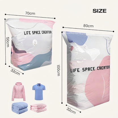✨The 3-Second Magic Compression Bag | No Pump, Just Press & Save Space!