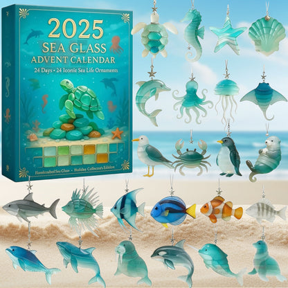 🎁🐟2026 Sea Glass Marine Life Advent Calendar