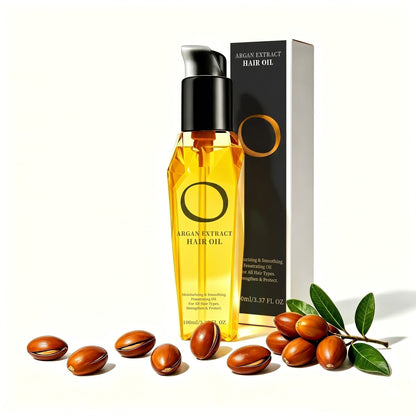 🔥 [50% OFF] Argan & Coconut Hair Elixir | Anti-Frizz & Repair (3.4 oz)-1
