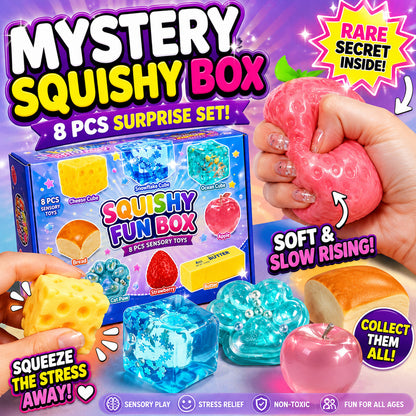 🔥 Flash Sale: The Perfect Surprise Gift - 8-Piece Squishy Mystery Box