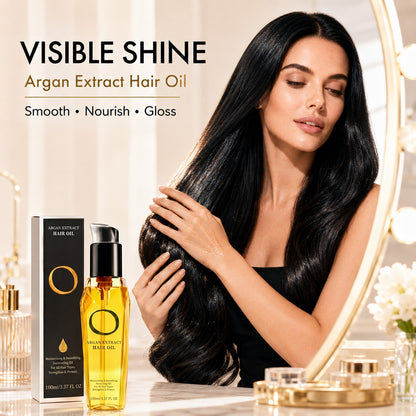 🔥 [50% OFF] Argan & Coconut Hair Elixir | Anti-Frizz & Repair (3.4 oz)-1