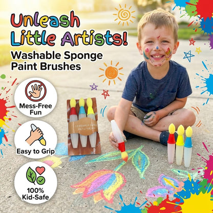 2026 Edition: Magic Sidewalk Art Kit (3-Pen Sibling Set)