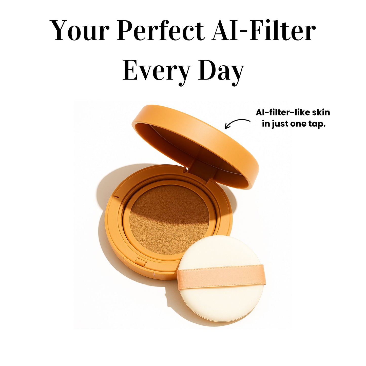 AI Filter Cushion Foundation – Smooth, Filter-Like Skin in One Tap | Buy 1 Get 1 FREE-1