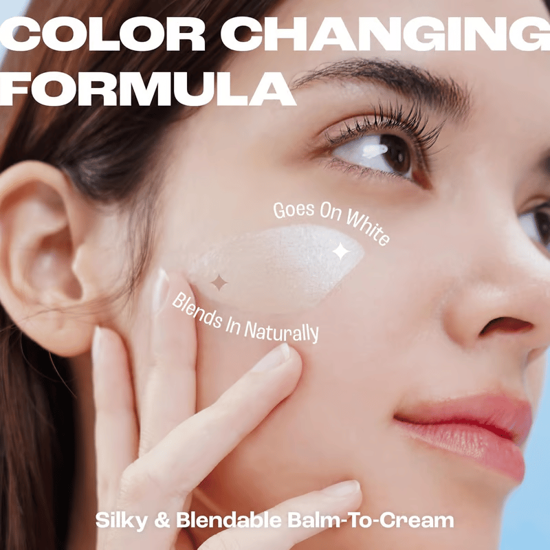 🎁Buy 1 Get 1 Free, Color-Changing Foundation Stick — Instant Shade Match, Full Coverage & Natural Glow