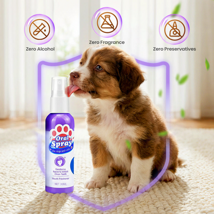 Daily Pet Dental Spray — Safe, Easy, Fresh Breath in Seconds