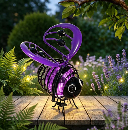 Bring Your Garden to Life Tonight — Solar Powered Hanging Bee Light-1