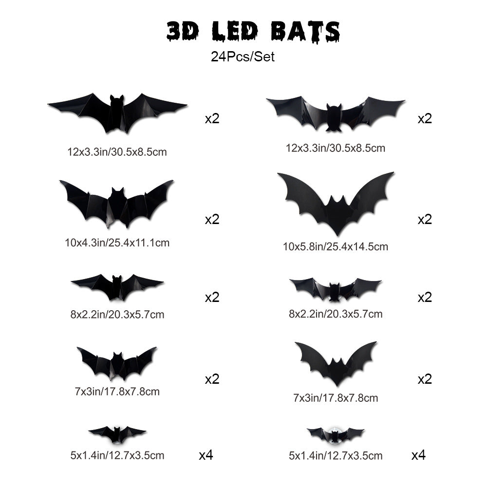 12 pieces with lights