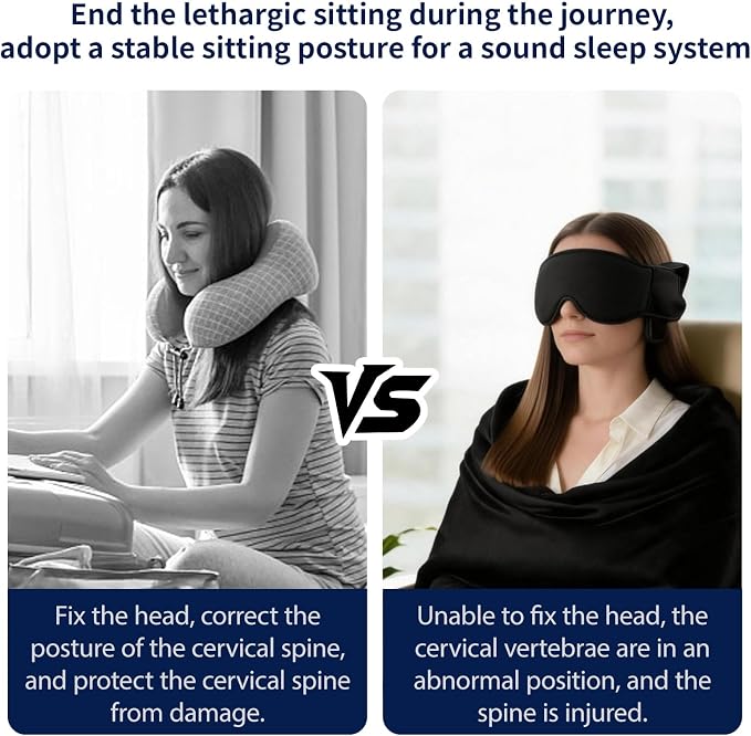 The Flight Rest Essential — Premium 3-in-1 Head & Arm Support-1