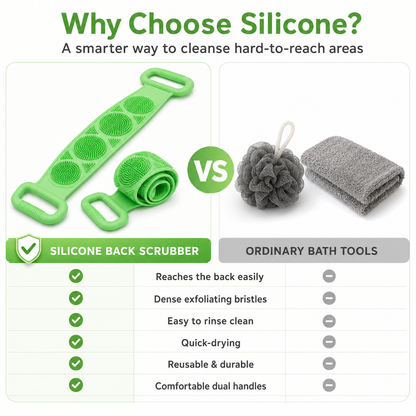 Brand New Silicone Back Scrubber