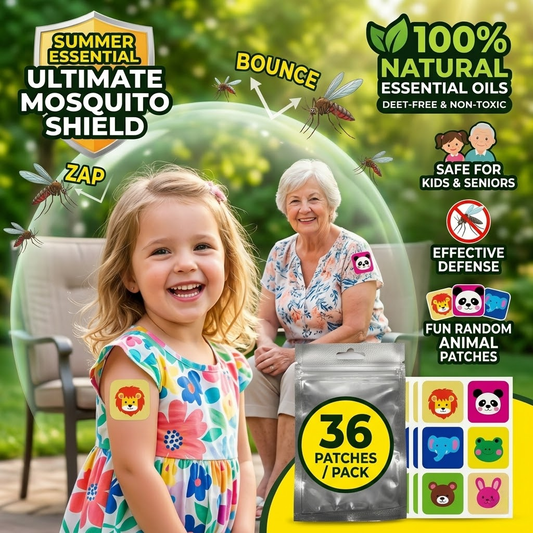 Kid-Friendly Animal Guard Patches - 36pc Fun Design Set for Worry-Free Backyard Play