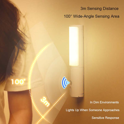 Smart Motion Sensor Night Light – Rechargeable Wireless LED Light for Safer Nights at Home