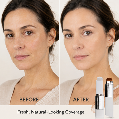 🎁Buy 1 Get 1 Free, Color-Changing Foundation Stick — Instant Shade Match, Full Coverage & Natural Glow