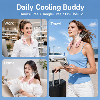 Hands-Free Neck Fan with Standard & Pro Airflow