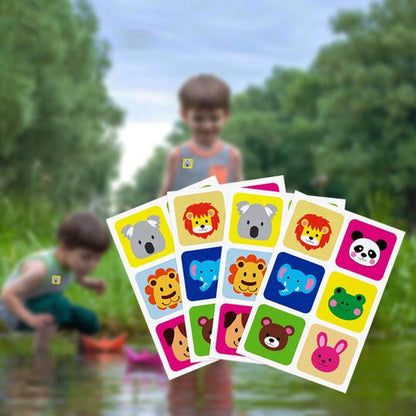 Kid-Friendly Animal Guard Patches - 36pc Fun Design Set for Worry-Free Backyard Play