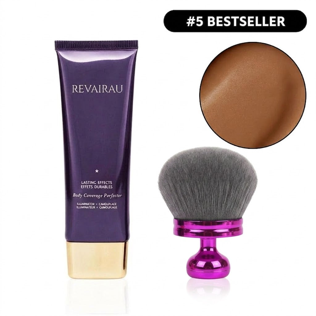 🎁 TODAY'S DEAL: Claim Your FREE Brush + 45% OFF Our Best-Selling Body Coverage Perfector for Flawless Legs & Arms! 💦🔥