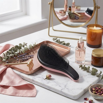 Professional Anti-Frizz Detangling Hairbrush