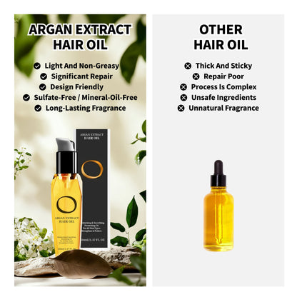 🔥 [50% OFF] Argan & Coconut Hair Elixir | Anti-Frizz & Repair (3.4 oz)-1