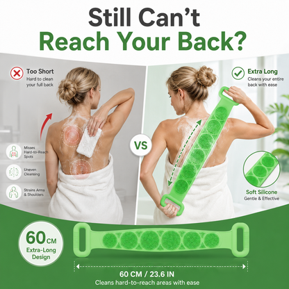 Brand New Silicone Back Scrubber
