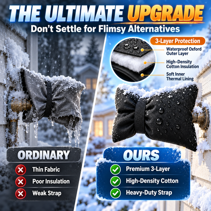❄️ Upgraded Outdoor Faucet Covers — Reinforced Winter Protection-1