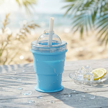 Magic Chill Cup | 2-in-1 Collapsible Ice Maker