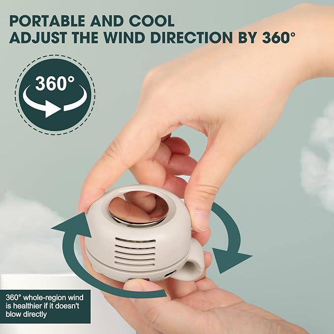 The Tiny Clip-On Fan Moms, Travelers & Office Workers Are Taking Everywhere