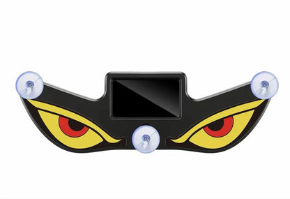 Solar LED Devil Eye Light - Auto-On/Off Wireless Car Decoration