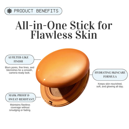 AI Filter Cushion Foundation – Smooth, Filter-Like Skin in One Tap | Buy 1 Get 1 FREE-1
