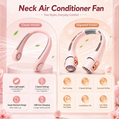 Hands-Free Neck Fan with Standard & Pro Airflow