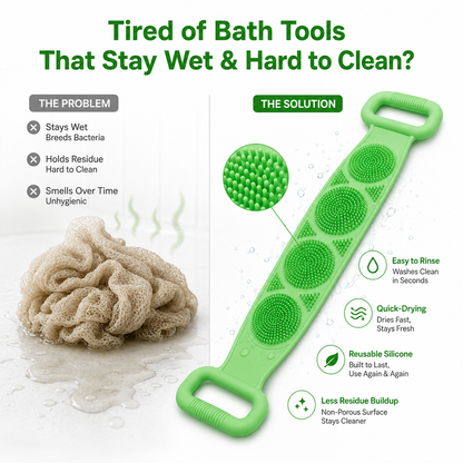 Brand New Silicone Back Scrubber