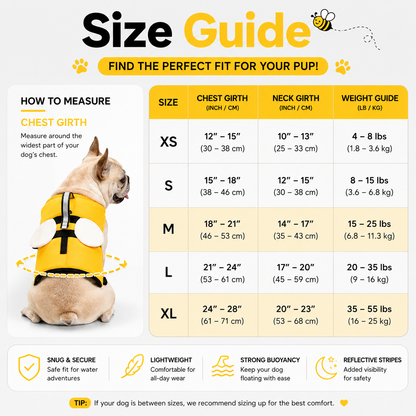 Small Dog Shark Fin Swim Vest with Easy-Grab Handle-1