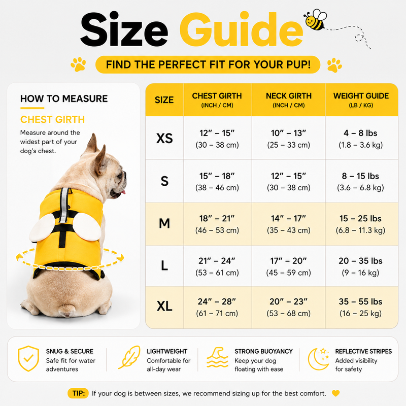 Top handle on small dog swim vest