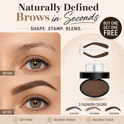 🔥Buy 1 Get 1 FREE — Revairau™ 3-Second Brow Stamp & Powder Kit-1
