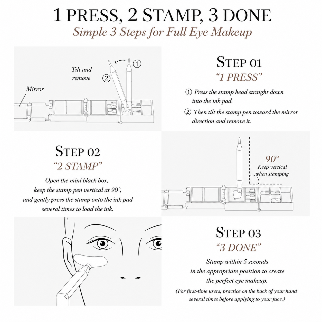 3-in-1 Eye Makeup Stamp – Easy Eyeliner & Lower Lash in Seconds-1