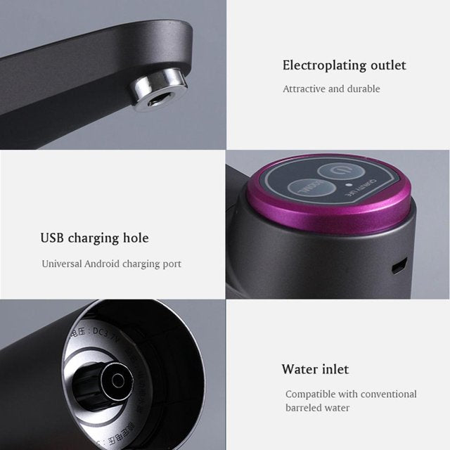 🔥 Limited-Time 50% OFF: Smart Rechargeable Water Pump – 600ml Auto-Stop, Continuous Flow & Long Battery Life