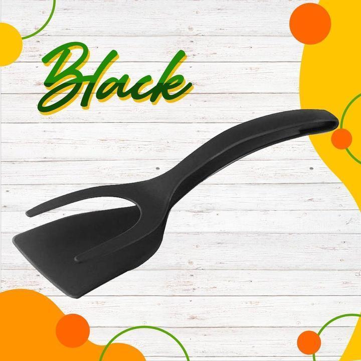 🔥🔥🔥50% OFF -Silicone 2-in-1 Grip and Flip Kitchen Tongs – Heat Resistant & Scratch Free-1