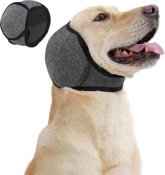 🔥 [Flash Sale - 50% OFF] No More Shivering from Thunder & Dryers! ❤️ Dailyard Dog Calming Ear Wrap for Instant Anxiety Relief-1