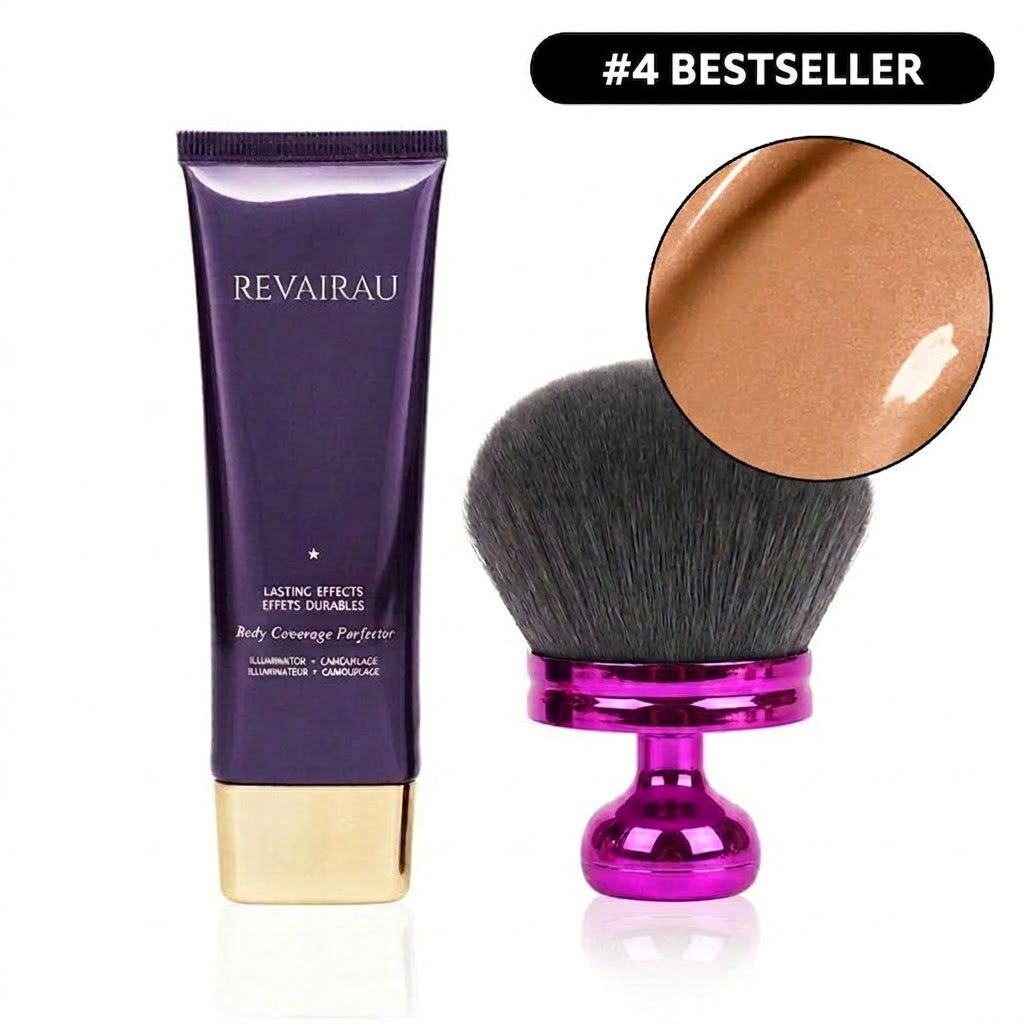 🎁 TODAY'S DEAL: Claim Your FREE Brush + 45% OFF Our Best-Selling Body Coverage Perfector for Flawless Legs & Arms! 💦🔥
