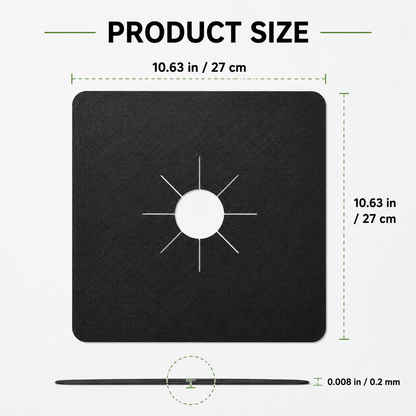 Gas Stove Burner Covers 4 Pack